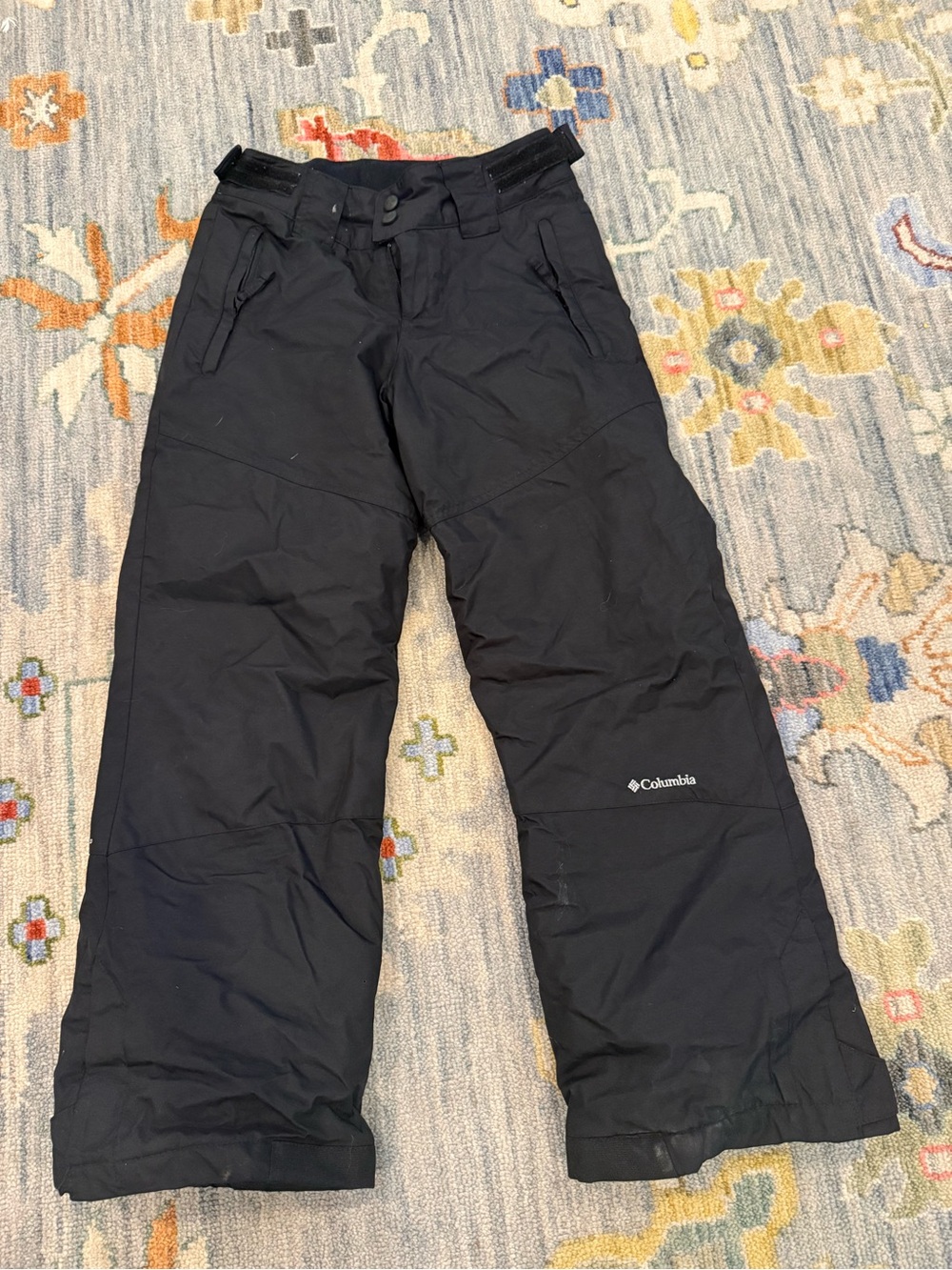 Columbia Black Snow Pants Ski Snowboard Pants size 10/12 youth